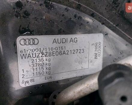 Чорний Ауді А4, об'ємом двигуна 2 л та пробігом 222 тис. км за 8350 $, фото 62 на Automoto.ua