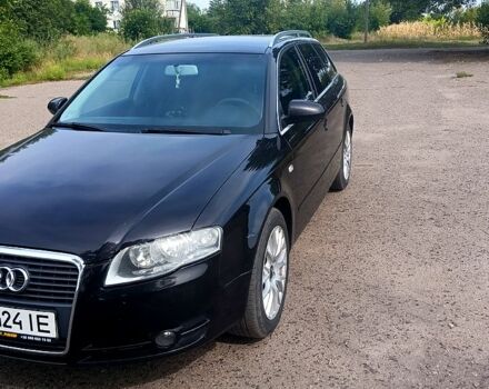 Чорний Ауді А4, об'ємом двигуна 2 л та пробігом 366 тис. км за 6400 $, фото 1 на Automoto.ua