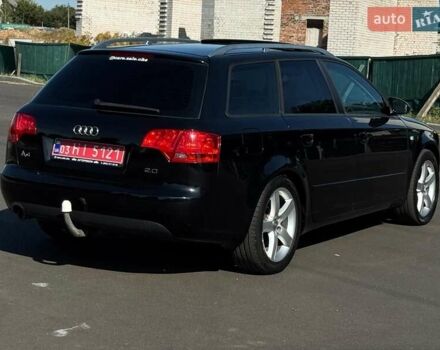 Черный Ауди А4, объемом двигателя 2 л и пробегом 258 тыс. км за 7400 $, фото 3 на Automoto.ua