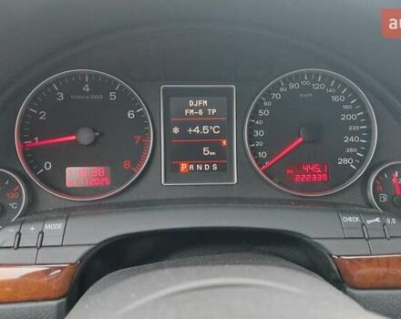 Чорний Ауді А4, об'ємом двигуна 2 л та пробігом 222 тис. км за 8350 $, фото 29 на Automoto.ua