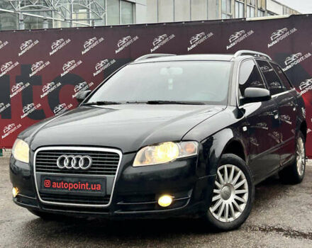 Черный Ауди А4, объемом двигателя 1.97 л и пробегом 345 тыс. км за 6300 $, фото 2 на Automoto.ua