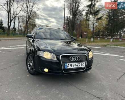 Ауди А4 2007 в Виннице на Automoto.ua Черный Ауди А4, объемом двигателя 1.97 л и пробегом 307 тыс. км за 7299 $, фото 3 на Automoto.ua