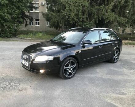 Черный Ауди А4, объемом двигателя 2 л и пробегом 300 тыс. км за 4599 $, фото 1 на Automoto.ua
