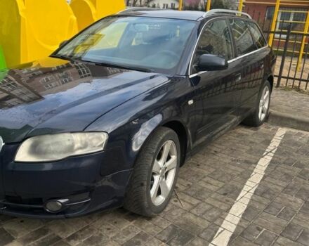 Черный Ауди А4, объемом двигателя 2 л и пробегом 265 тыс. км за 3600 $, фото 2 на Automoto.ua