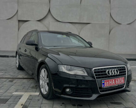 Черный Ауди А4, объемом двигателя 2 л и пробегом 190 тыс. км за 7500 $, фото 1 на Automoto.ua