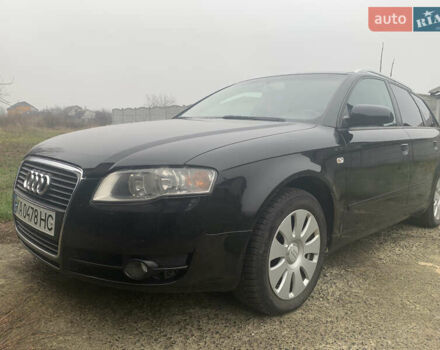 Чорний Ауді А4, об'ємом двигуна 1.97 л та пробігом 221 тис. км за 7000 $, фото 1 на Automoto.ua