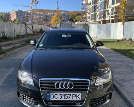Черный Ауди А4, объемом двигателя 1.98 л и пробегом 299 тыс. км за 8750 $, фото 1 на Automoto.ua