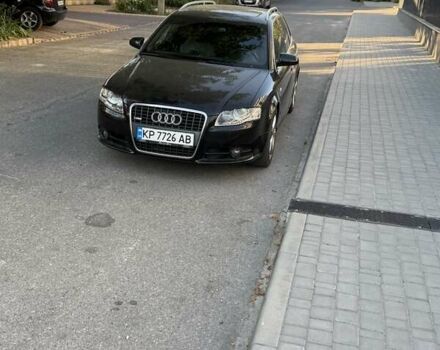 Черный Ауди А4, объемом двигателя 2 л и пробегом 240 тыс. км за 8500 $, фото 1 на Automoto.ua