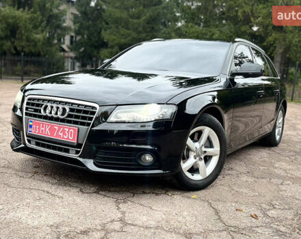 Черный Ауди А4, объемом двигателя 2 л и пробегом 230 тыс. км за 9350 $, фото 2 на Automoto.ua