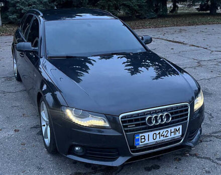 Черный Ауди А4, объемом двигателя 2 л и пробегом 227 тыс. км за 9700 $, фото 2 на Automoto.ua