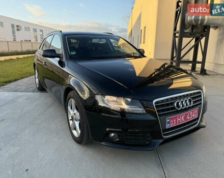 Черный Ауди А4, объемом двигателя 2 л и пробегом 168 тыс. км за 9500 $, фото 2 на Automoto.ua