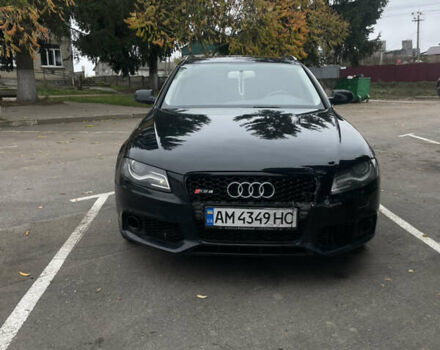 Чорний Ауді А4, об'ємом двигуна 2 л та пробігом 303 тис. км за 7750 $, фото 1 на Automoto.ua