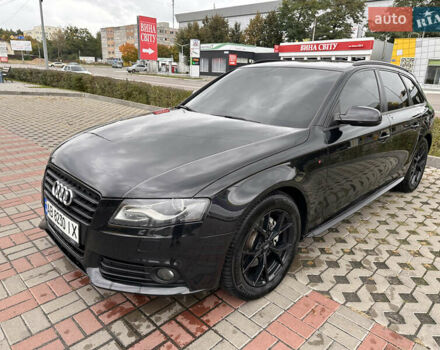 Черный Ауди А4, объемом двигателя 2 л и пробегом 200 тыс. км за 9500 $, фото 2 на Automoto.ua