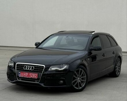 Черный Ауди А4, объемом двигателя 2 л и пробегом 177 тыс. км за 9700 $, фото 1 на Automoto.ua