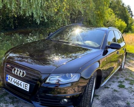 Черный Ауди А4, объемом двигателя 2 л и пробегом 215 тыс. км за 12300 $, фото 1 на Automoto.ua