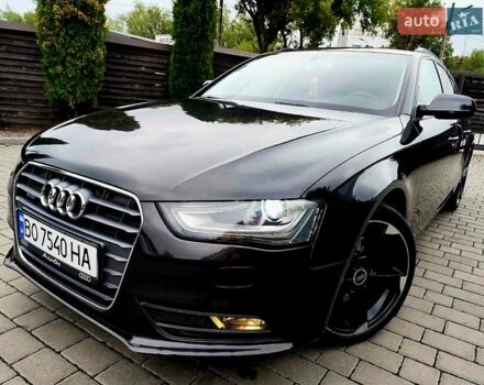 Ауди А4 2013 в Тернополе на Automoto.ua Черный Ауди А4, объемом двигателя 2 л и пробегом 242 тыс. км за 13900 $, фото 9 на Automoto.ua
