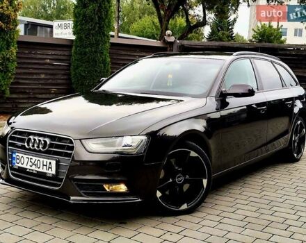 Ауди А4 2013 в Тернополе на Automoto.ua Черный Ауди А4, объемом двигателя 2 л и пробегом 242 тыс. км за 13900 $, фото 2 на Automoto.ua