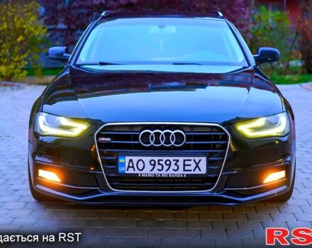 Ауді А4 2014 у Києві на Automoto.ua Чорний Ауді А4, об'ємом двигуна 1.8 л та пробігом 222 тис. км за 12999 $, фото 2 на Automoto.ua