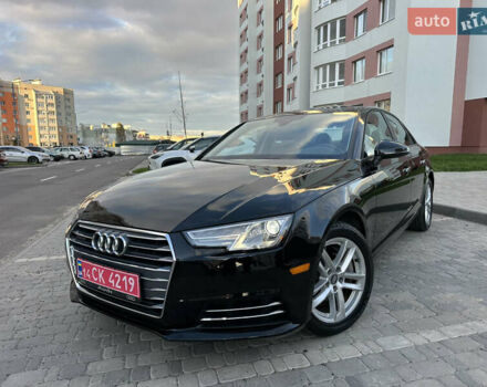 Ауді А4 2017 у Вінниці на Automoto.ua Чорний Ауді А4, об'ємом двигуна 1.98 л та пробігом 57 тис. км за 17499 $, фото 1 на Automoto.ua