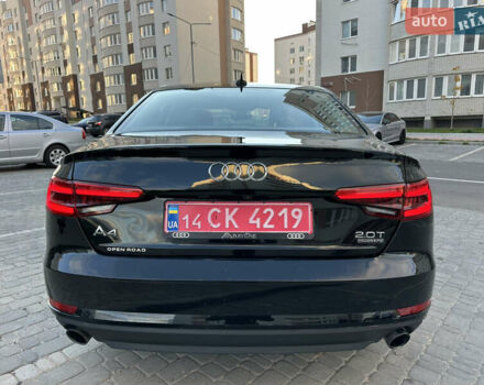 Ауді А4 2017 у Вінниці на Automoto.ua Чорний Ауді А4, об'ємом двигуна 1.98 л та пробігом 57 тис. км за 17499 $, фото 15 на Automoto.ua