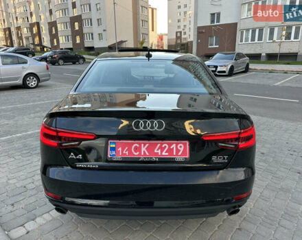 Ауді А4 2017 у Вінниці на Automoto.ua Чорний Ауді А4, об'ємом двигуна 1.98 л та пробігом 57 тис. км за 17499 $, фото 16 на Automoto.ua