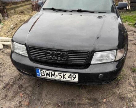 Черный Ауди А4, объемом двигателя 1.6 л и пробегом 250 тыс. км за 1500 $, фото 1 на Automoto.ua