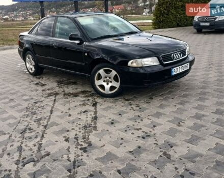 Черный Ауди А4, объемом двигателя 1.6 л и пробегом 200 тыс. км за 1999 $, фото 1 на Automoto.ua