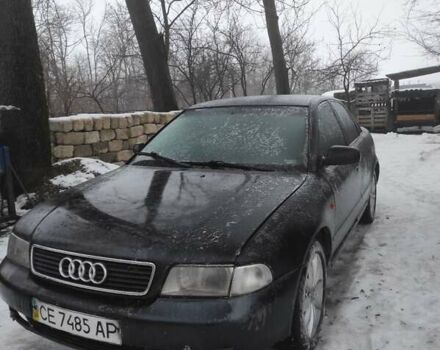 Черный Ауди А4, объемом двигателя 1.6 л и пробегом 320 тыс. км за 1750 $, фото 1 на Automoto.ua