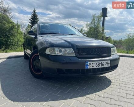 Черный Ауди А4, объемом двигателя 1.6 л и пробегом 365 тыс. км за 2100 $, фото 1 на Automoto.ua