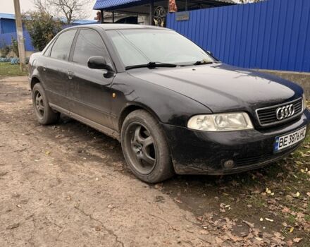 Черный Ауди А4, объемом двигателя 1.8 л и пробегом 280 тыс. км за 3700 $, фото 1 на Automoto.ua