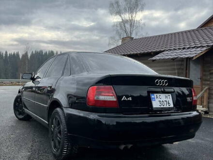 Черный Ауди А4, объемом двигателя 1.8 л и пробегом 362 тыс. км за 3750 $, фото 1 на Automoto.ua