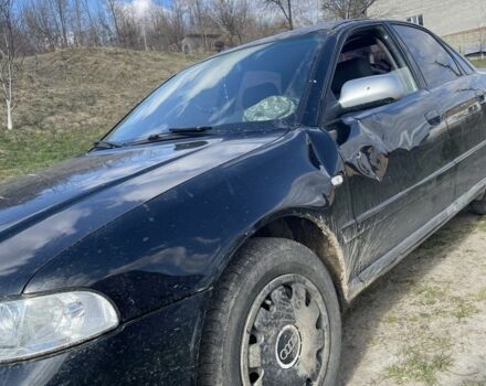 Черный Ауди А4, объемом двигателя 1.6 л и пробегом 269 тыс. км за 750 $, фото 1 на Automoto.ua