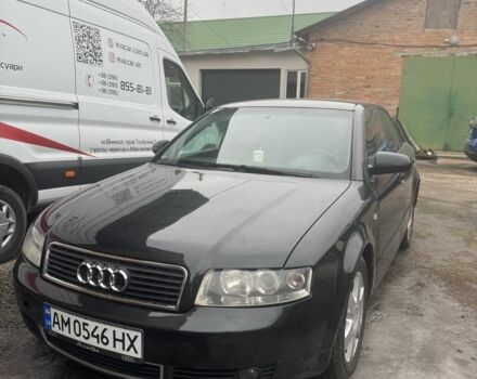 Черный Ауди А4, объемом двигателя 2.5 л и пробегом 300 тыс. км за 3999 $, фото 1 на Automoto.ua