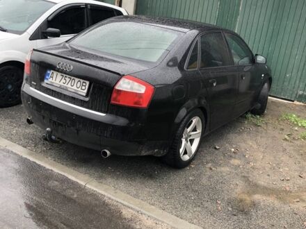 Ауді А4 2001 у Борисполе на Automoto.ua Чорний Ауді А4, об'ємом двигуна 2.5 л та пробігом 329 тис. км за 4100 $, фото 1 на Automoto.ua