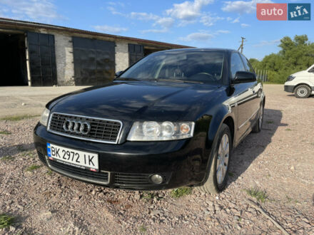 Черный Ауди А4, объемом двигателя 1.78 л и пробегом 224 тыс. км за 5400 $, фото 1 на Automoto.ua