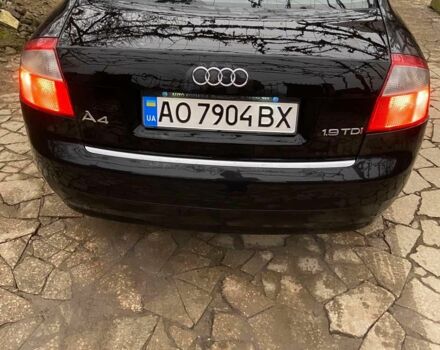 Черный Ауди А4, объемом двигателя 1.9 л и пробегом 303 тыс. км за 3750 $, фото 1 на Automoto.ua