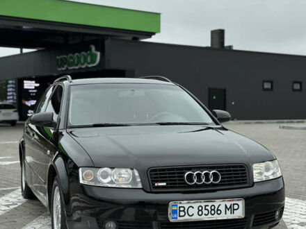 Черный Ауди А4, объемом двигателя 2 л и пробегом 304 тыс. км за 4850 $, фото 1 на Automoto.ua