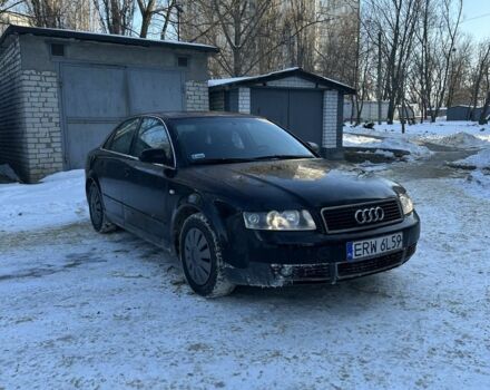 Черный Ауди А4, объемом двигателя 1.8 л и пробегом 340 тыс. км за 1999 $, фото 1 на Automoto.ua