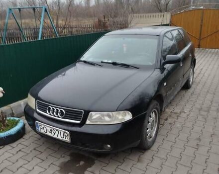 Черный Ауди А4, объемом двигателя 1.98 л и пробегом 200 тыс. км за 1500 $, фото 1 на Automoto.ua