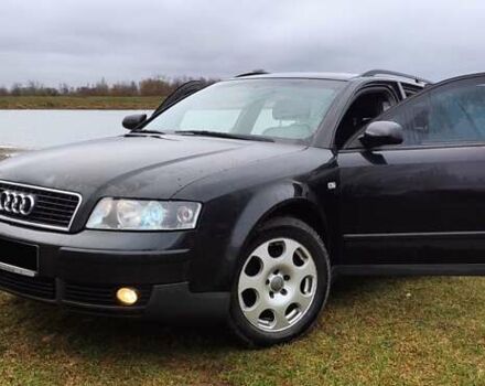 Черный Ауди А4, объемом двигателя 2.5 л и пробегом 395 тыс. км за 4400 $, фото 1 на Automoto.ua