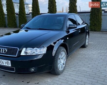 Черный Ауди А4, объемом двигателя 2 л и пробегом 250 тыс. км за 3050 $, фото 1 на Automoto.ua