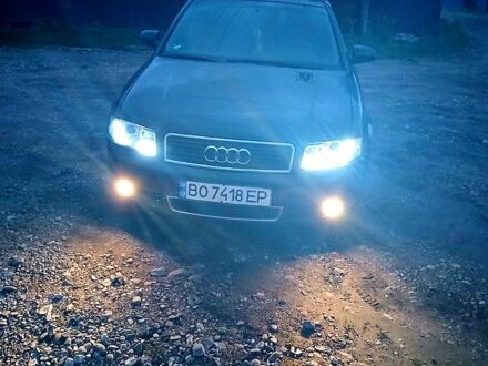 Чорний Ауді А4, об'ємом двигуна 2 л та пробігом 266 тис. км за 4800 $, фото 1 на Automoto.ua