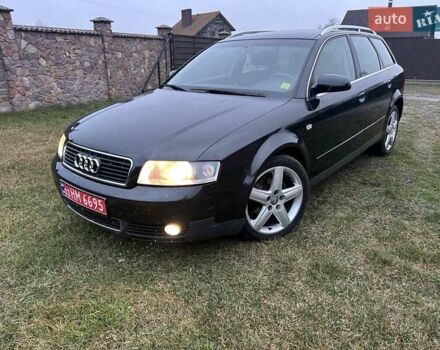 Черный Ауди А4, объемом двигателя 1.6 л и пробегом 219 тыс. км за 4950 $, фото 1 на Automoto.ua
