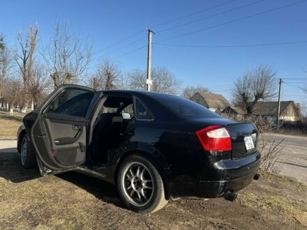 Черный Ауди А4, объемом двигателя 1.8 л и пробегом 350 тыс. км за 4000 $, фото 1 на Automoto.ua