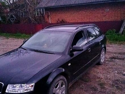 Чорний Ауді А4, об'ємом двигуна 2 л та пробігом 266 тис. км за 4800 $, фото 1 на Automoto.ua
