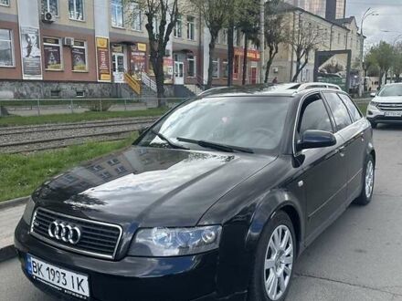 Черный Ауди А4, объемом двигателя 2 л и пробегом 388 тыс. км за 4700 $, фото 1 на Automoto.ua
