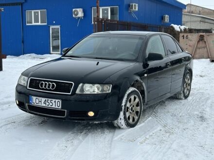 Черный Ауди А4, объемом двигателя 1.9 л и пробегом 280 тыс. км за 1750 $, фото 1 на Automoto.ua