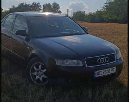 Черный Ауди А4, объемом двигателя 2 л и пробегом 250 тыс. км за 4200 $, фото 1 на Automoto.ua