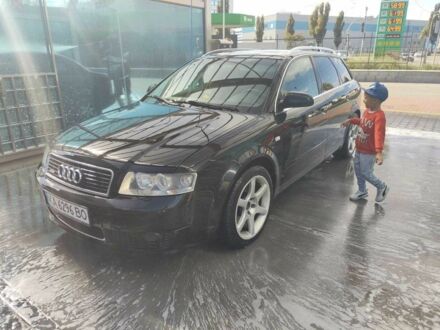 Ауді А4 2002 у Києві на Automoto.ua Чорний Ауді А4, об'ємом двигуна 2.5 л та пробігом 327 тис. км за 3640 $, фото 1 на Automoto.ua