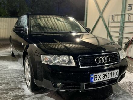 Ауді А4 2002 у Хмельницькому на Automoto.ua Чорний Ауді А4, об'ємом двигуна 2 л та пробігом 285 тис. км за 5500 $, фото 1 на Automoto.ua